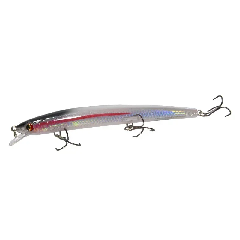Langwurf-Minnow-Angelköder, 135mm/15,4g, Fliegender Fisch, Klassische Wobbler, Hartplastik-Crankbait – Detail 11