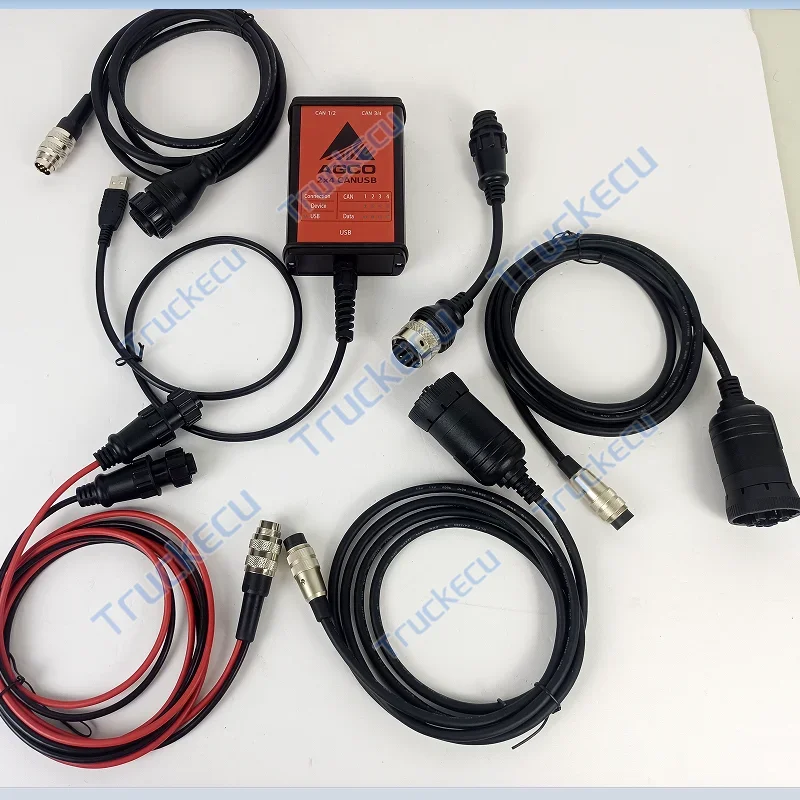 Fendt Massey Ferguson Valtra FenDias tractor diagnostic Tool AGCO WinEEM3/4 Electronic Diagnostic EDT SISU 2x4 CANUSB Interface