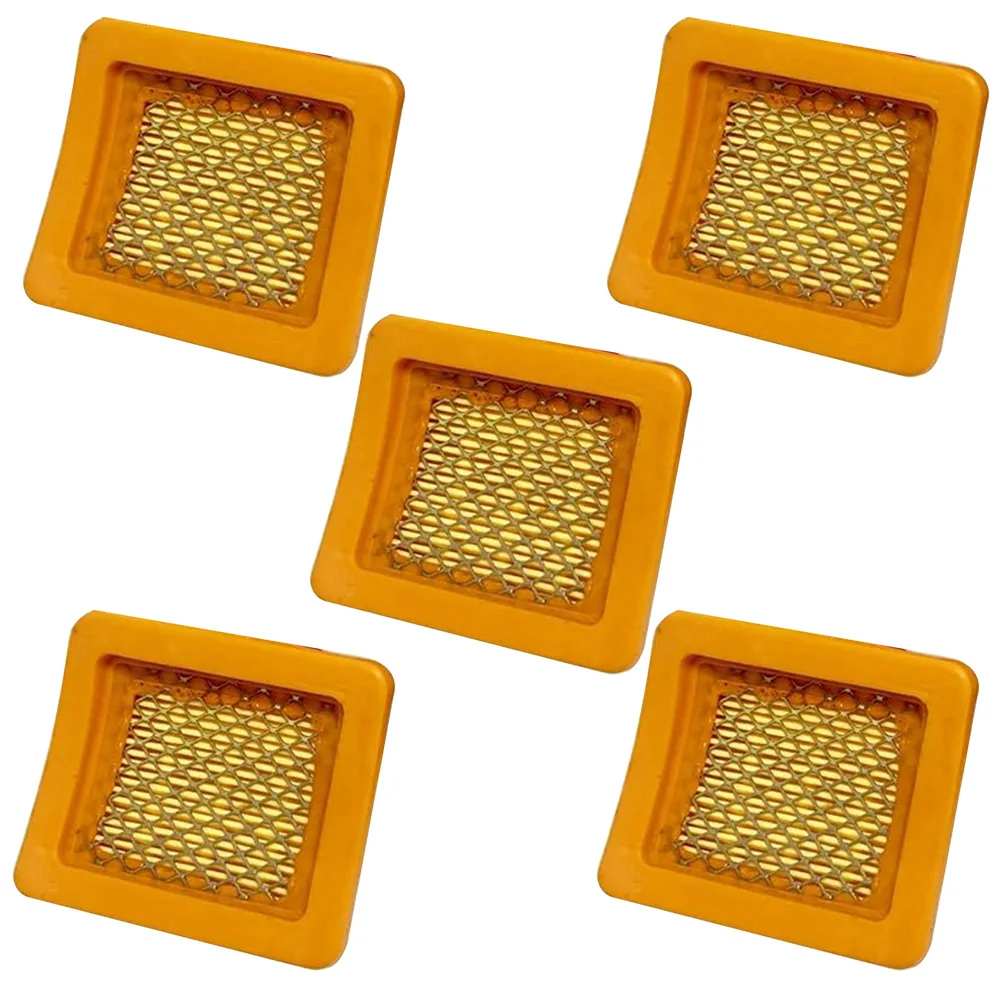 5pcs Air Filters For GX-50 47.9 CC Garden Power Tools 4-Stroke Motor Air Filter Electric Brush Cutter Trimmer  For Honda GX50