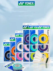 YONEX 3 Manopole/Pack Panno AC102 AC102EX 102C Colla a mano Tennis Badminton Racchetta Professionale Anti-scivolo Racchette Padel Sticky Grip