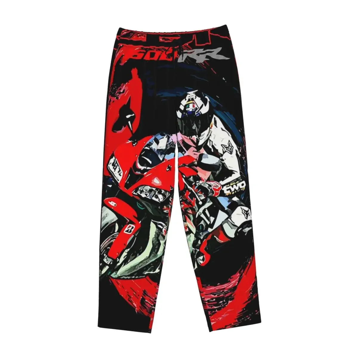 

Женские пижамные брюки Custom Pecco Bagnaia 63 с карманами для дома и сна