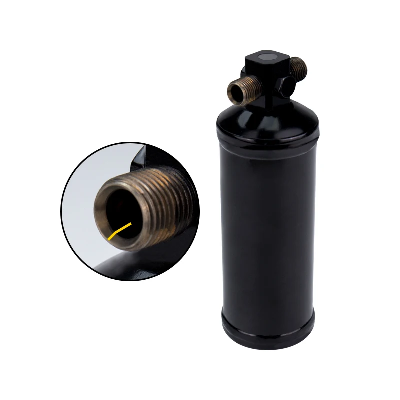 515-4HR R134a Accumulator Receiver Drier #6 Thread M16 x 1.5 for Auto A/C Air Conditioner Refrigerant System 3/8