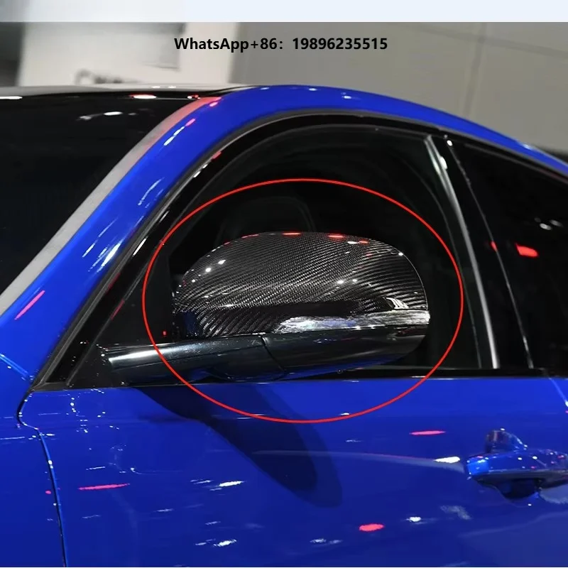 Carbon Fiber Mirror Shell Rearview Mirror Cover Car Modification Side Mirror Appearance Kit
