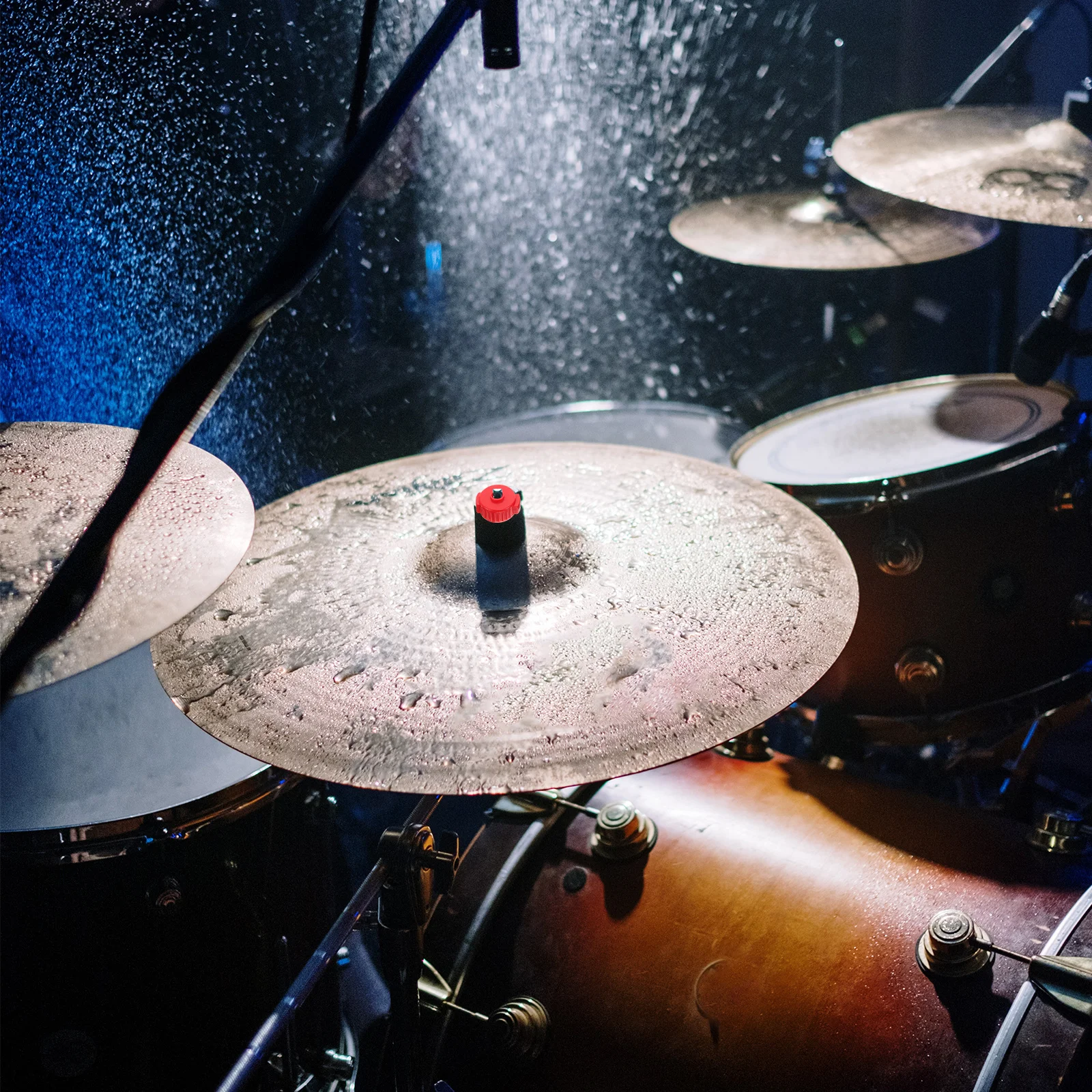 

4Pcs Quick Assembly Plastic Cymbal Nuts Durable Drum Fixing Parts Quick Removal Drum Accessory Kit Cymbal Attachments