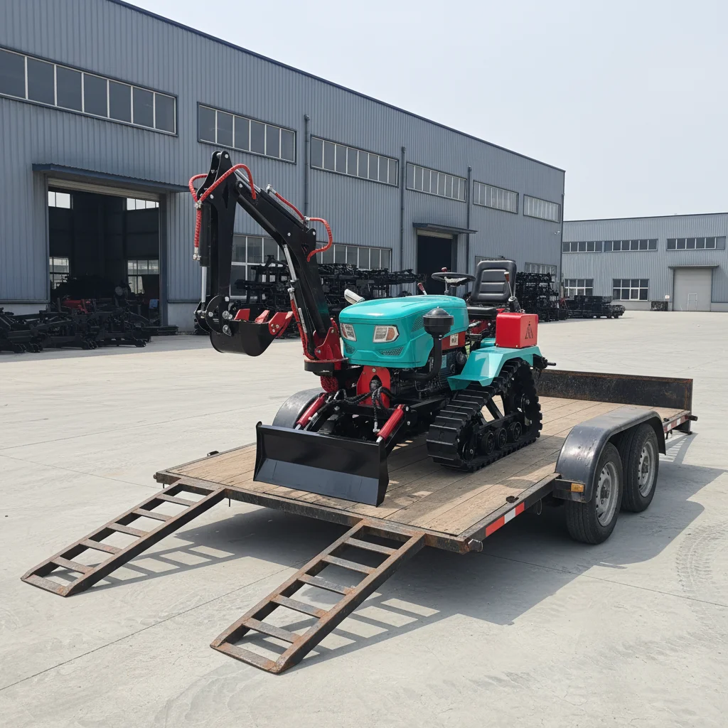 

Customize Wheeled Tractor Agricultural Equipment Farm Garden Lawn Use