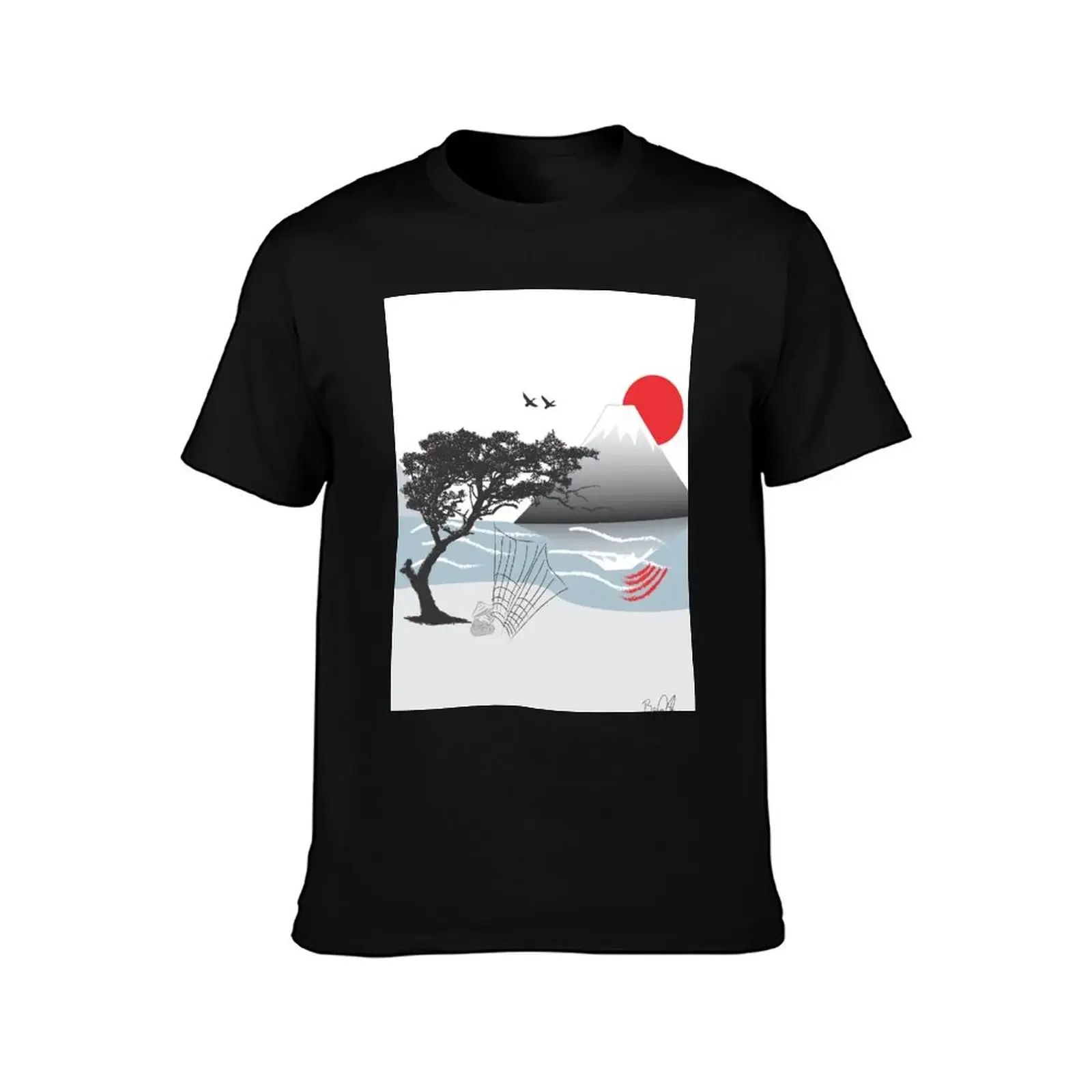 Fishing net T-Shirt custom t shirt aesthetic clothes quick-drying for a boy men tshirt