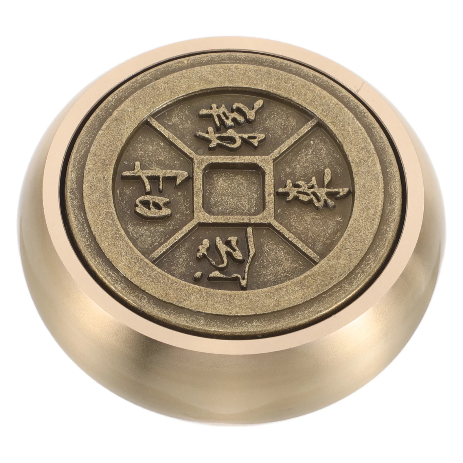 

Solid Brass Paperweight for Office Desk Calligraphy Stationery Rounded Corner Drawing Ruler Chinese Art Craftsmanship
