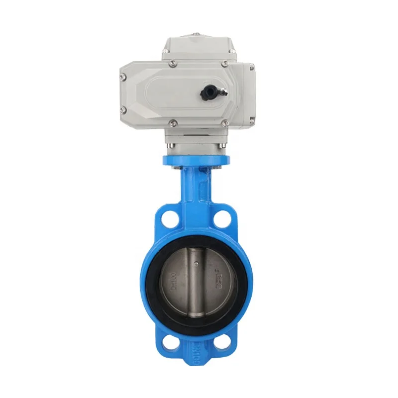

Electric Actuator Operated Butterfly Valve Clamp Style For Sewage & Water Treatment