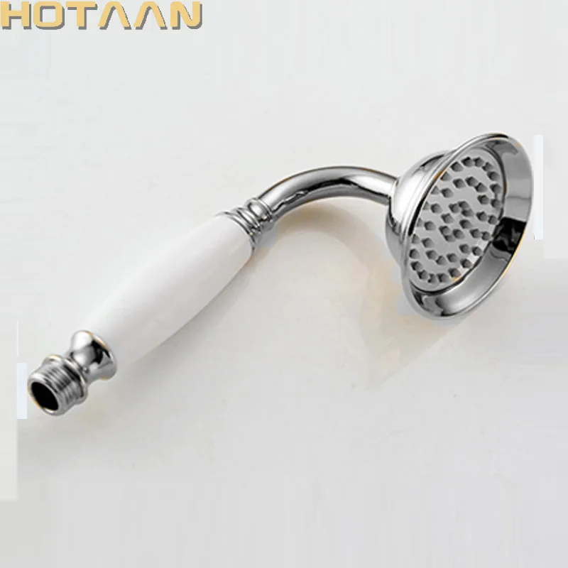 Retail & Wholesale Solid Copper Chrome Plated  Handheld Shower Luxury Batnroom Hand Shower Head with Ceramic YT-5191-C