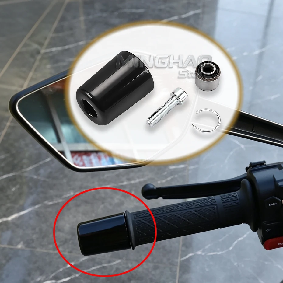 Fit For CFMOTO 450NK CF400-7 675NK CF650-11 Motorcycle Steering Balance Block Handle Plug Steering Block Counter Weight Handle