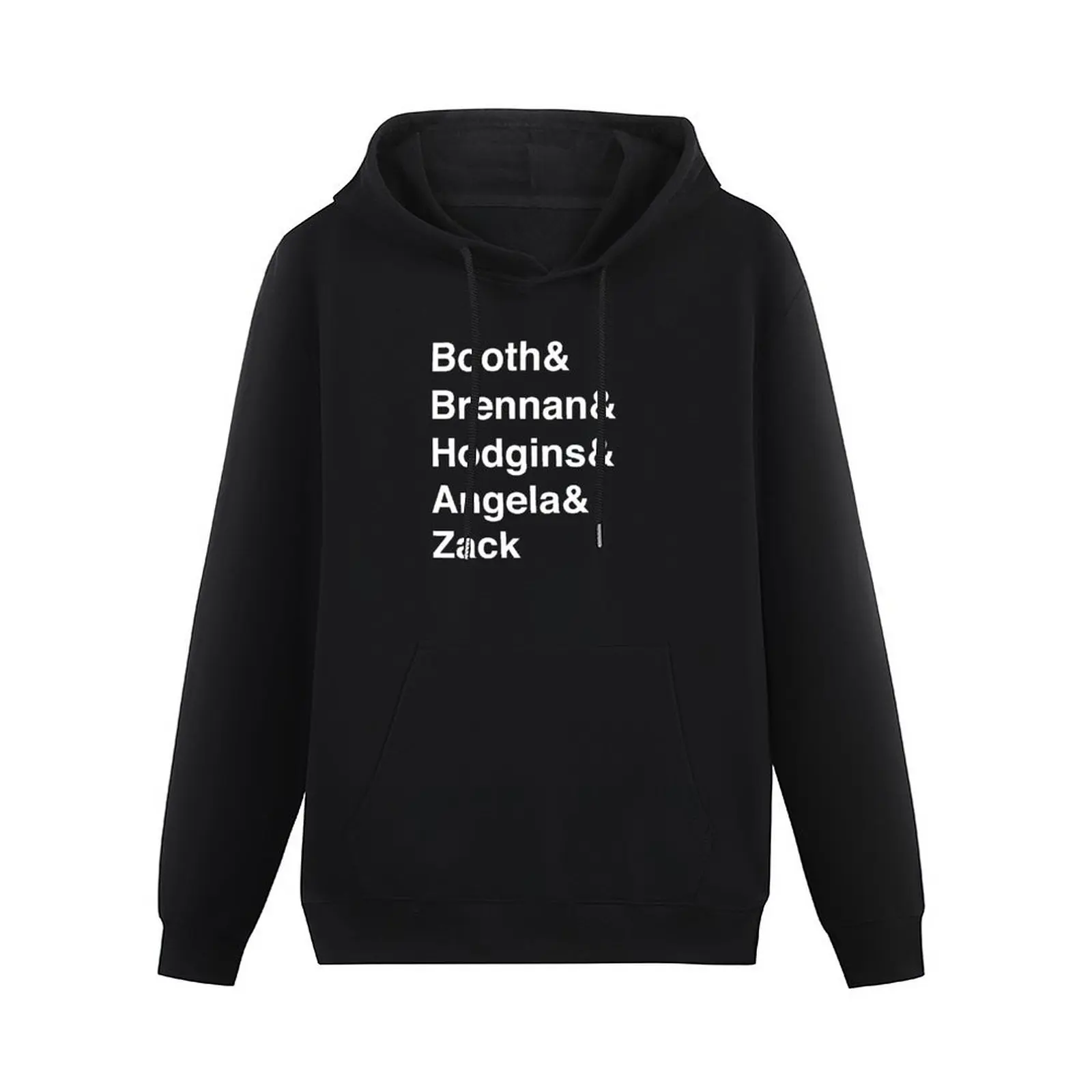 Booth& Brennan& Hodgins& Angela& Zack (white) Pullover Hoodie korean style clothes aesthetic clothing hoodie for men