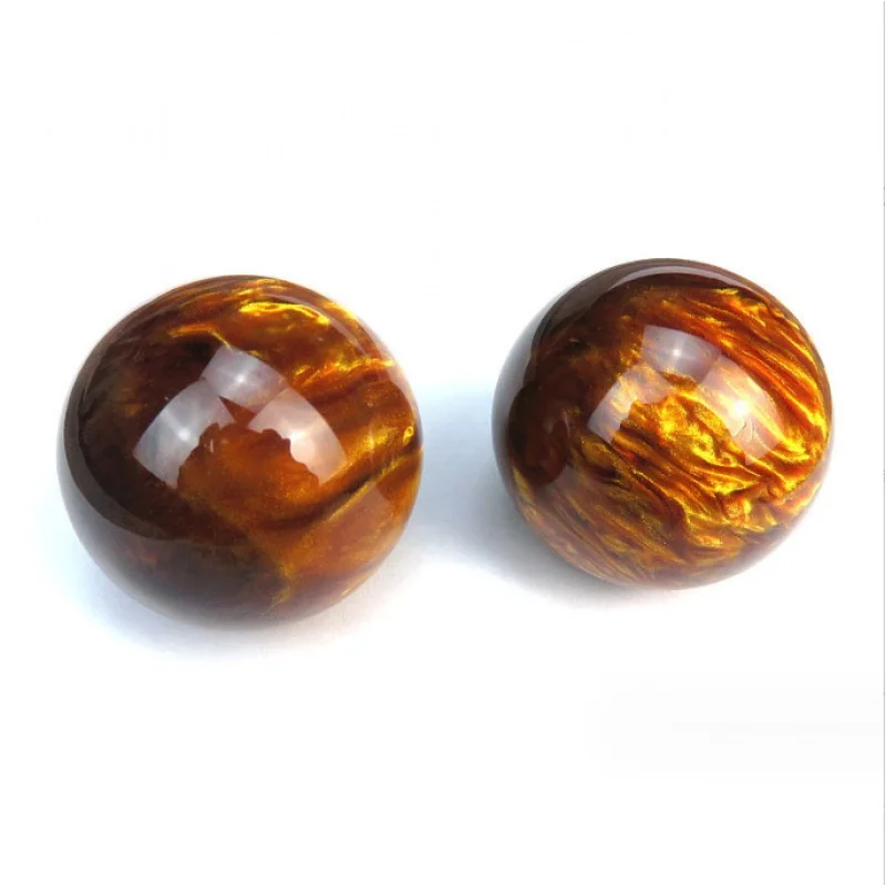 Jinsha Hailiu Fitness Ball Scenic Spot Tourism Hot Selling Horn Beeswax Amber Handball Playing Ball Crafts Meeting Sale Gift