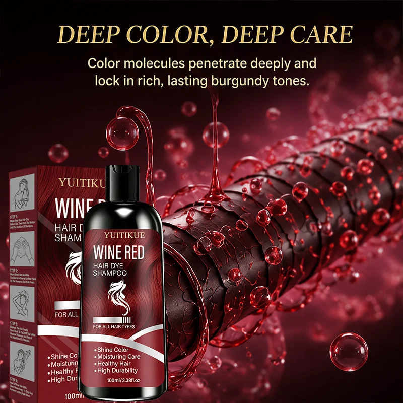 Sampo Pewarna Rambut Merah Ang - Hair Spray Color ulasan dan harga