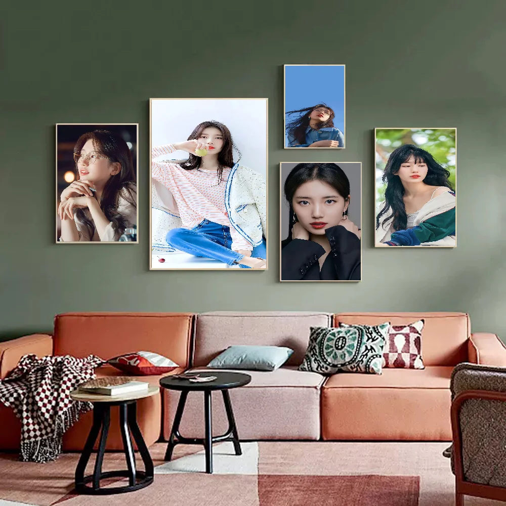 Bae Suzy Korean Star Classic Movie Posters HD Quality Poster Wall Art Painting Study Nordic Home Decor