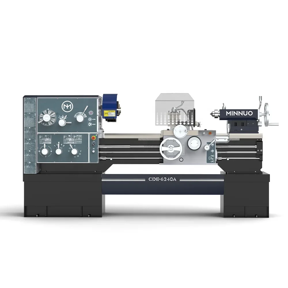 China 6140 manual lathe made by minnuo factory industrial lathe