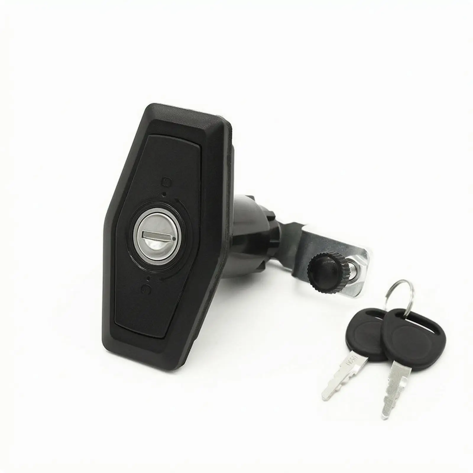 Heavy Duty RV Door Lock with Keys for Trailer Storage Door Security Latch for Boat Cabin Access Panel Replacement
