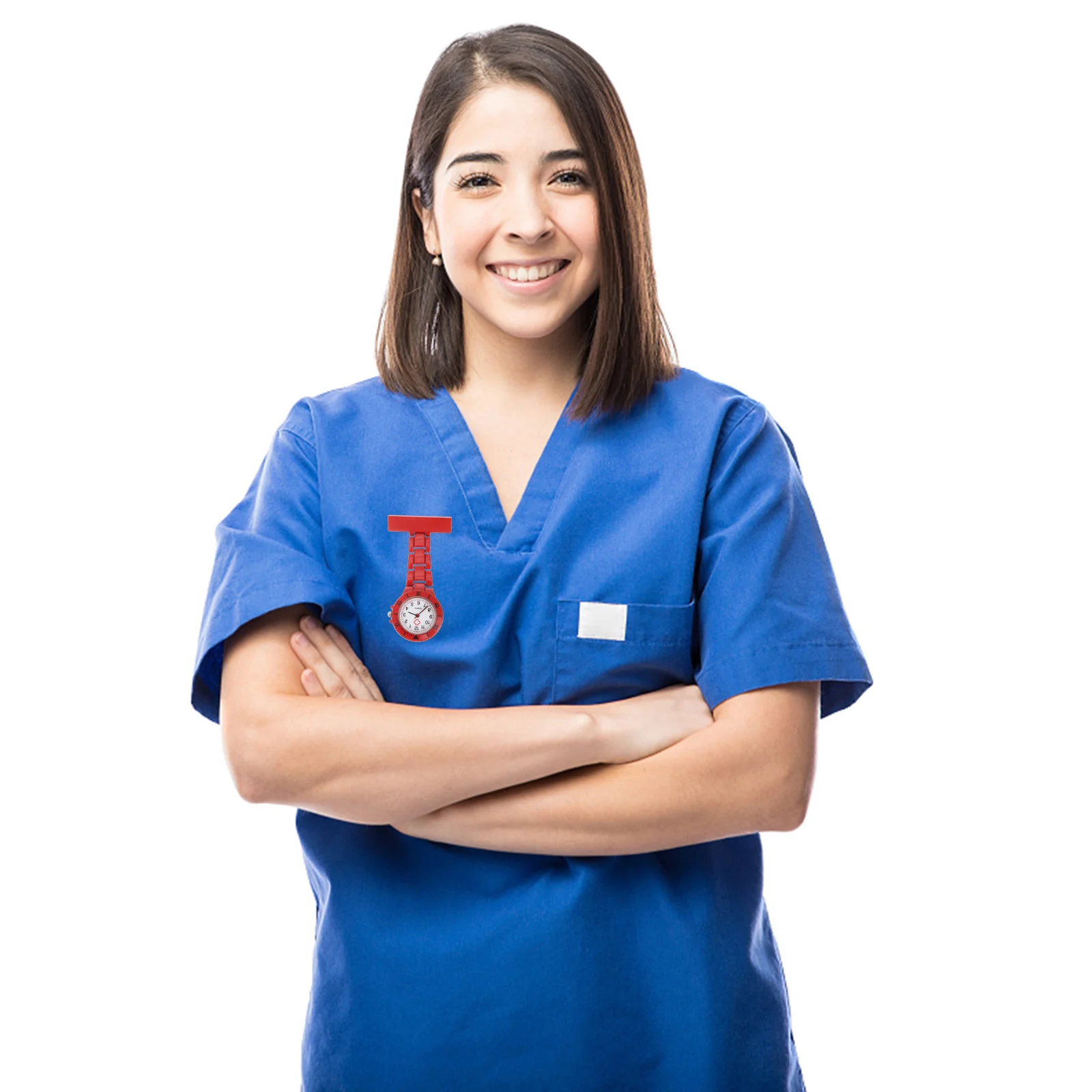 

Women Nurse Operated Fashion Fob Clip-On For Doctor Student Hospital Use Nurse Pocket Watch Fashion Nurses