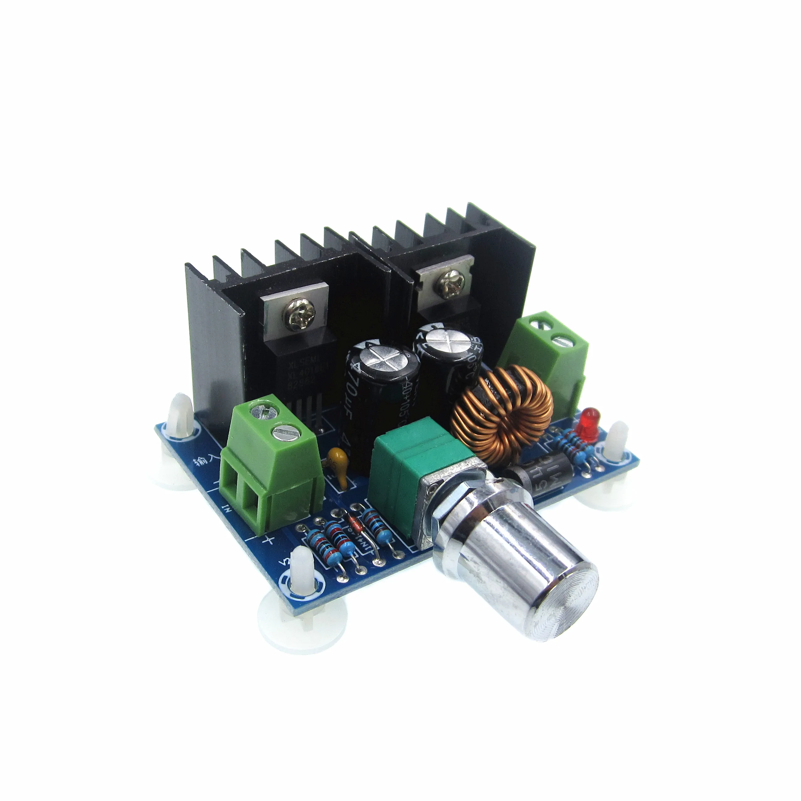 XH-M401 XL4016E1  DC-DC Step Down Buck Converter Power Supply Module XL4016 PWM Adjustable 4-40V To 1.25-36V   Max 8A 200W