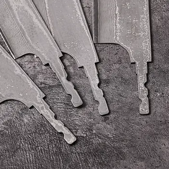 F.YOUNG DIY 大馬士革鋼日式廚刀坯 VG10 全龍骨一體成型手工鍛造鋒利刀刃製作工具 10 最佳銷售 刀坯 - №1