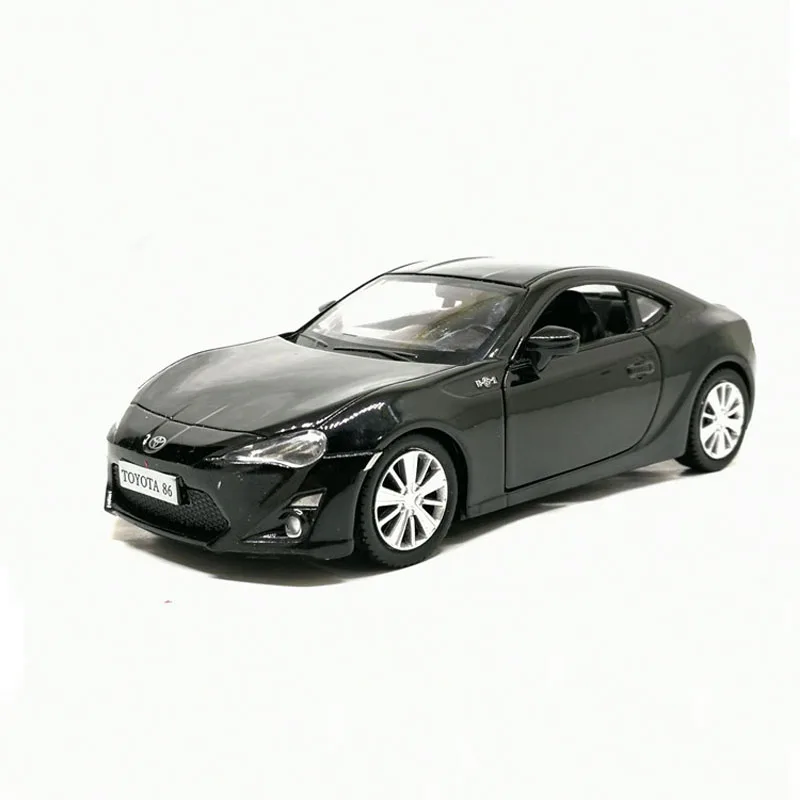 1:36 Toyota 86 Super Car Alloy Pull Back Car Model Two Open Doors Kids Toys Gifts Free Shipping F45