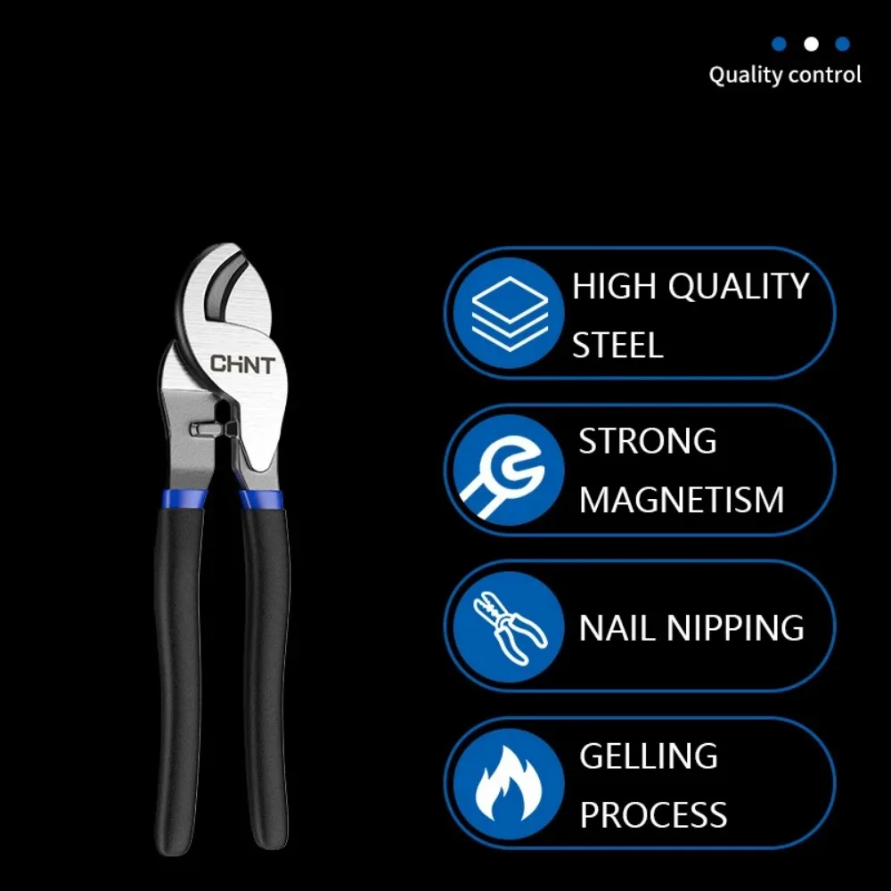 6/8 Inch Industrial-Strength Cable Cutters: Cut Aluminum, Copper & Communication Cable with High Leverage & Heavy Duty Stren