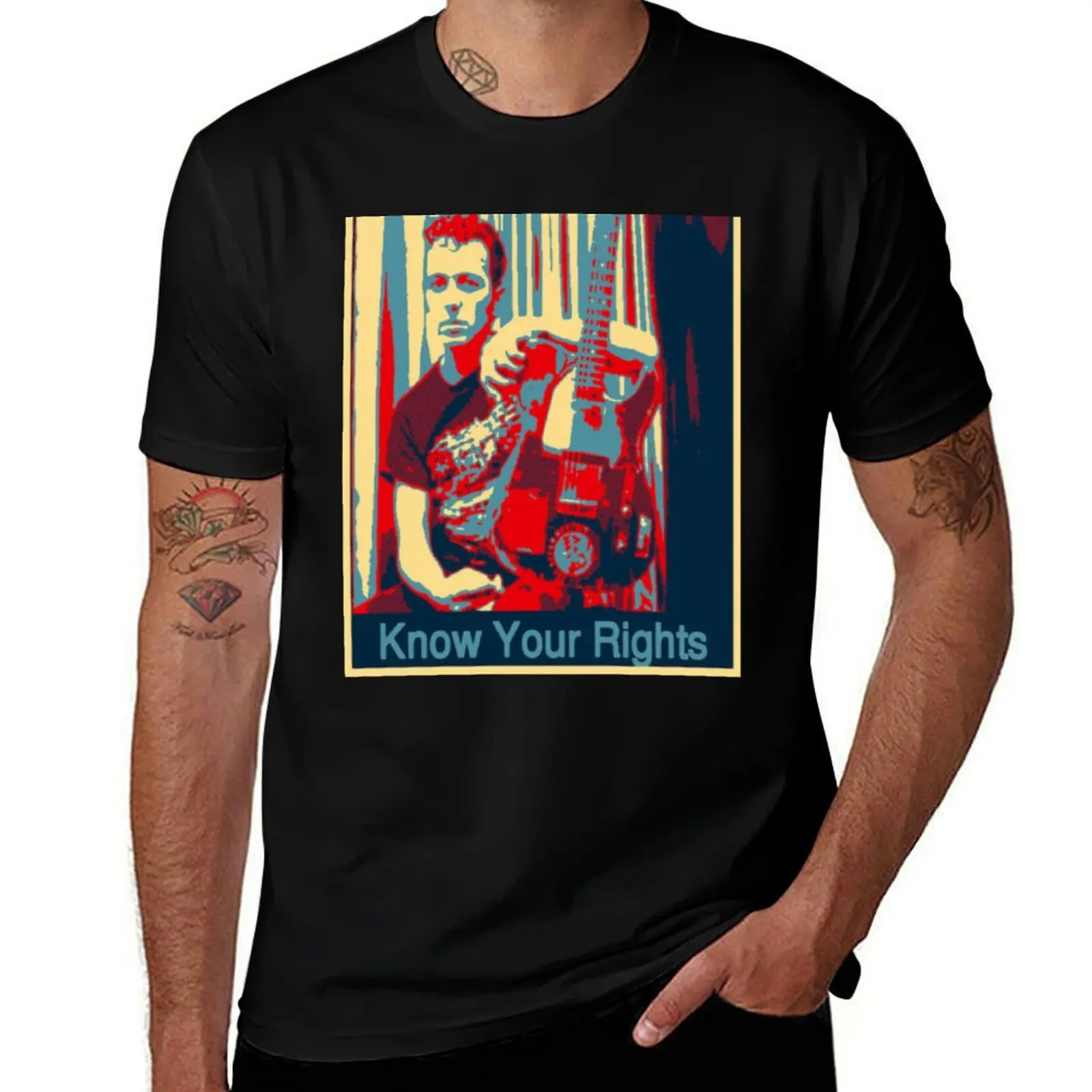 

t graphic shirts Strummer Know luxury t man man for T-Shirt Your Rights Joe shirt funny