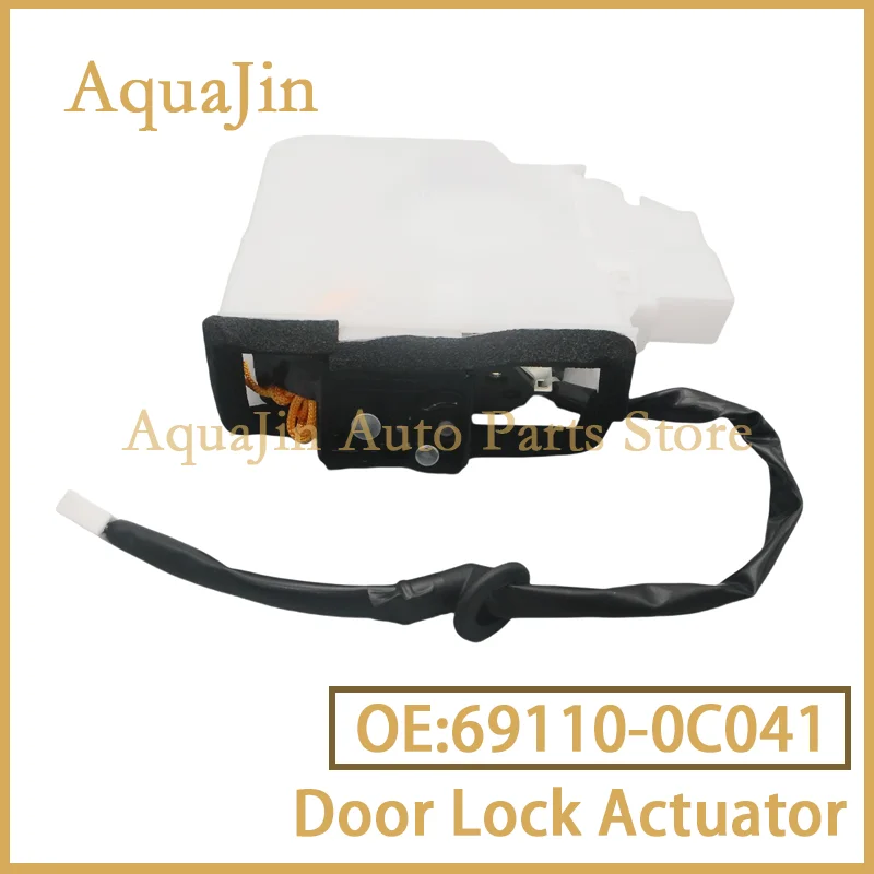 

69110-0C041 Привод замка задней двери в сборе для Toyota Sequoia XK60 2008 ~ 2020 2010 Подходит для автомобиля OE 691100C041 69110-0C040