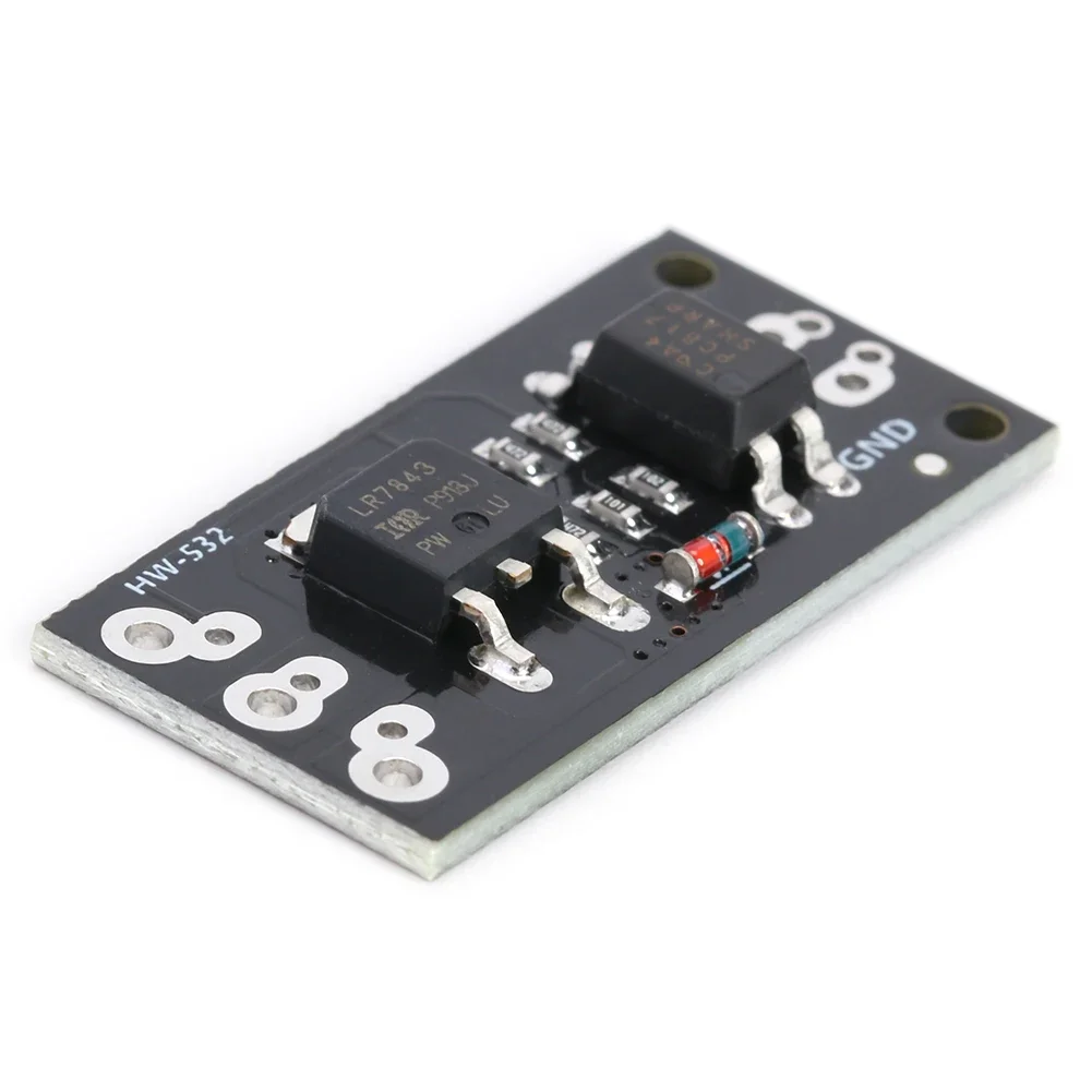 10-1PC LR7843 Modul MOSFET Terisolasi MOS Tube FET Pengganti Relay Board DC5-30V HW-532B Kontrol Start Stop Motor Modul FET