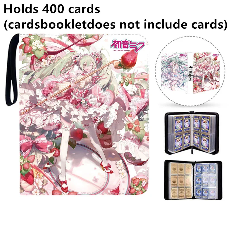 400pcs Card Album Book Anime Hatsune Miku Collection Card Zipper Game Cards Binder Holder Kids Gifts Toys - AliExpress 26 400pcs Card Album Book Anime Hatsune Miku Collection Card Zipper Game Cards Binder Holder Kids Gifts Toys - AliExpress 26