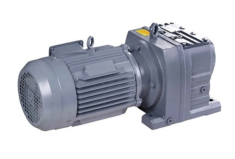 Shaft mounted gear reducer reductor inline gearbox with motor 1.5 kw