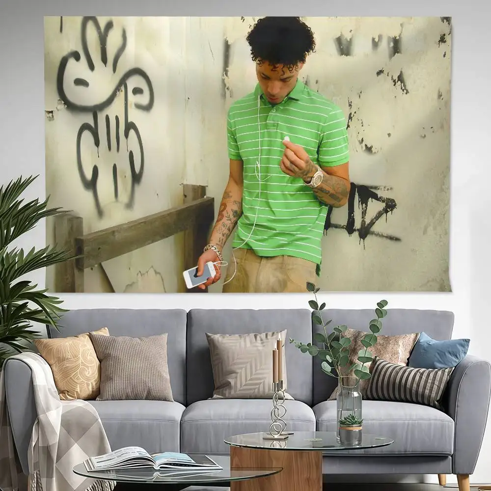 

Rapper Lil M-Mosey Fall City 150x200cm 60x90cm Flag Decoration Outdoor Picnic Party Home Camping Party Art Hanging Banner