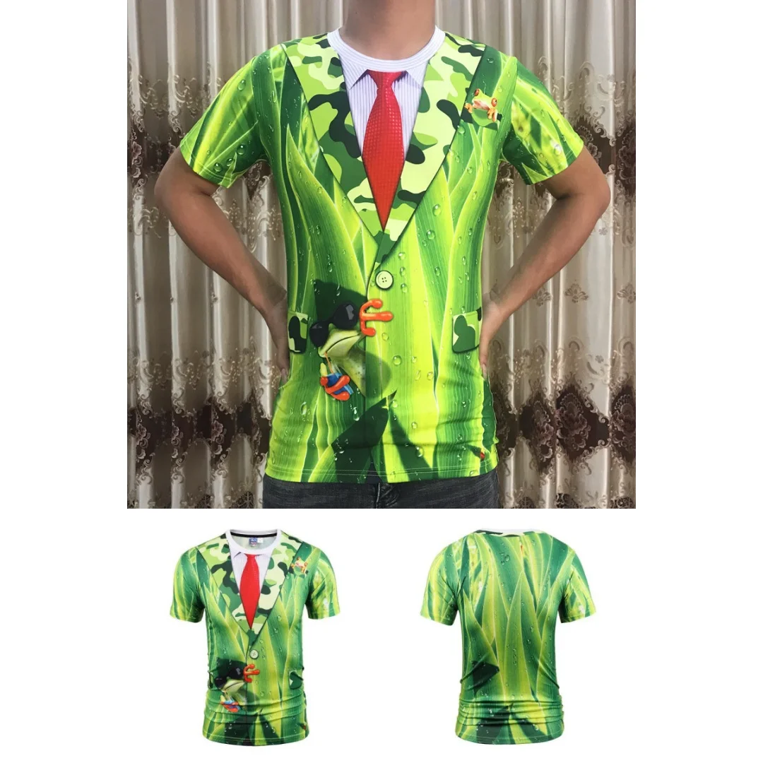 ثلاثية الأبعاد مطبوعة مضحك دعوى الجرافيك تي شيرت الصيف الرياضة الترفيه الجافة بسرعة تي شيرت رجالي ملابس الأطفال تي شيرت Y2k امرأة #2