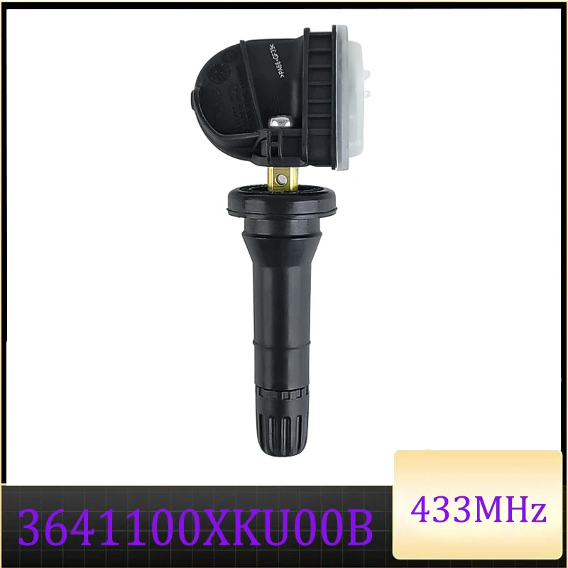 Set of 1/2/4pcs 3641100XKU00B Black Car Tire Pressure Monitor Sensor Fit for Great Wall Wingle C30 5 6 7EV 2018-2020 433MHZ TPMS