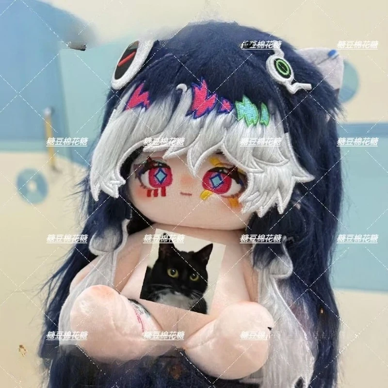 

20cm Anime Game Path to Nowhere Kawaii Cosplay Soft Cotton Doll Body With Skeleton 000 Cartoon DIY Dress Up Toy Figure Fans Gift