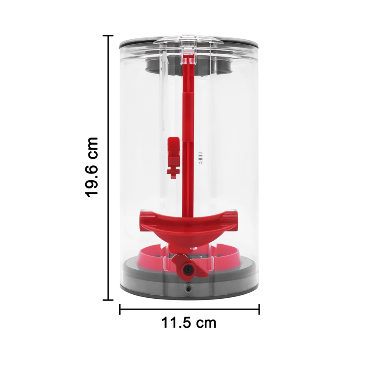 A02V-Upgraded Dust Bin for Dyson V10 SV12 Vacuum Cleaner Canister, Large Bin Replacement for Dyson V10 Bin Part No. 969509-01