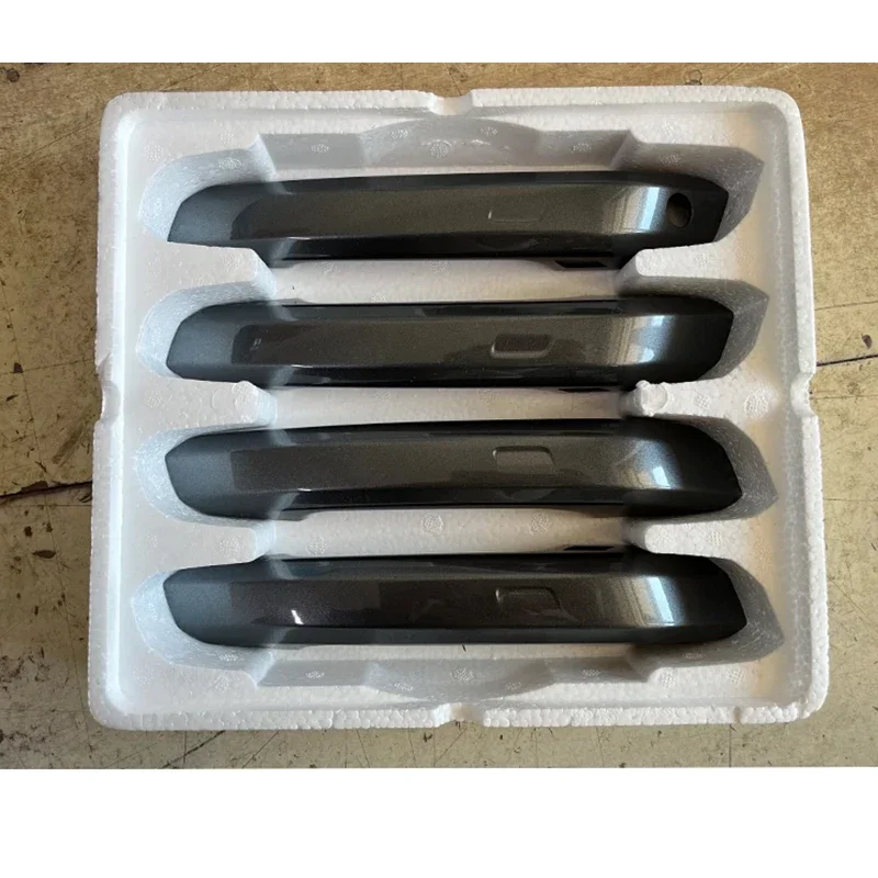 

Auto Gray Exterior Door Handle Cover Set For Audi A4 B9 2017 2018 2019 2020 2021 2022 2021 2024 Q5 2019-2024
