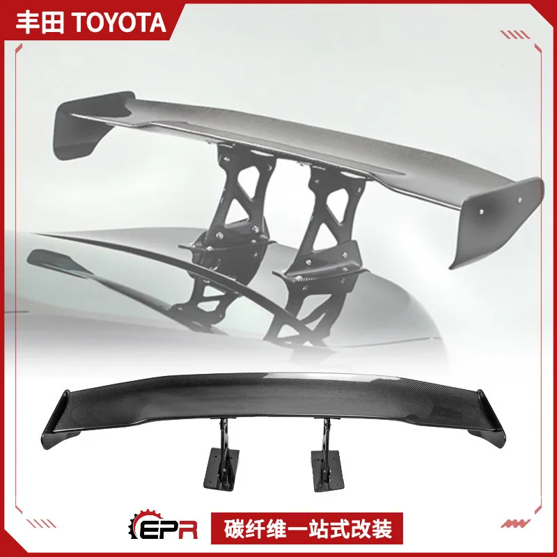 SAAR متوافق مع أجزاء تعديل ألياف الكربون Toyota 86 Subaru BRZ GT سبويلر كبير على طراز Varis جناح ثابت #2