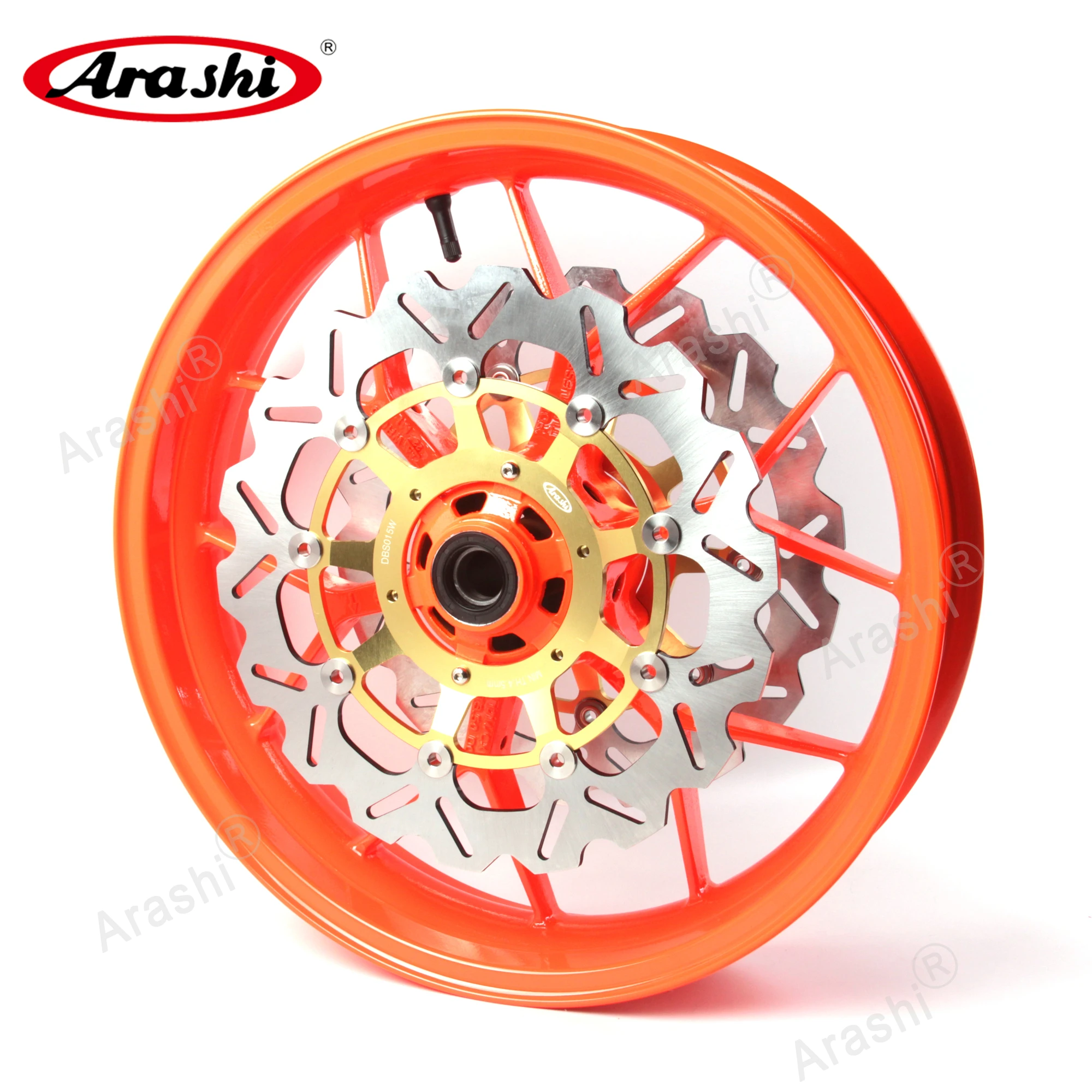 Arashi Front Wheel Rim Tire Hub Disc For HONDA CBR600RR 2007 - 2022 Brake Rotor Set CBR600 CBR 600 RR 2008 2009 2010 2011 2012