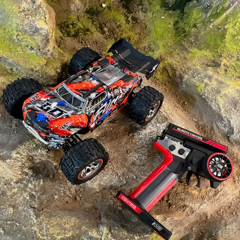 Wltoys 184008 RTR 1/18 2.4G 4WD Brushless RC Car Off-Road High Speed LED Light Truck Full Proportional Vehicles Models Toys