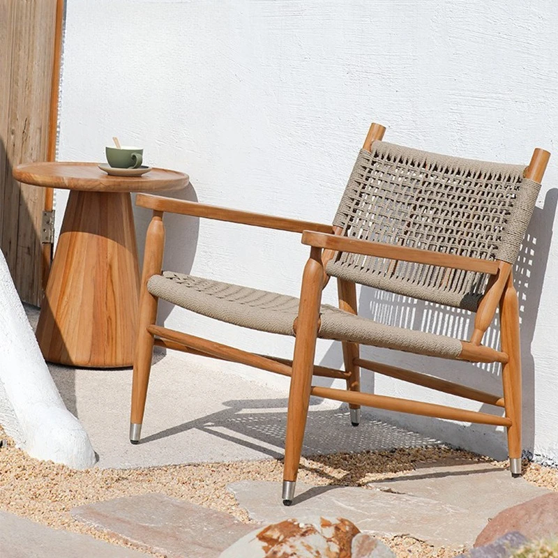 

Outdoor rattan tables and chairs resort bed and breakfast waterproof sunscreen garden furniture terrace balcony rattan chair