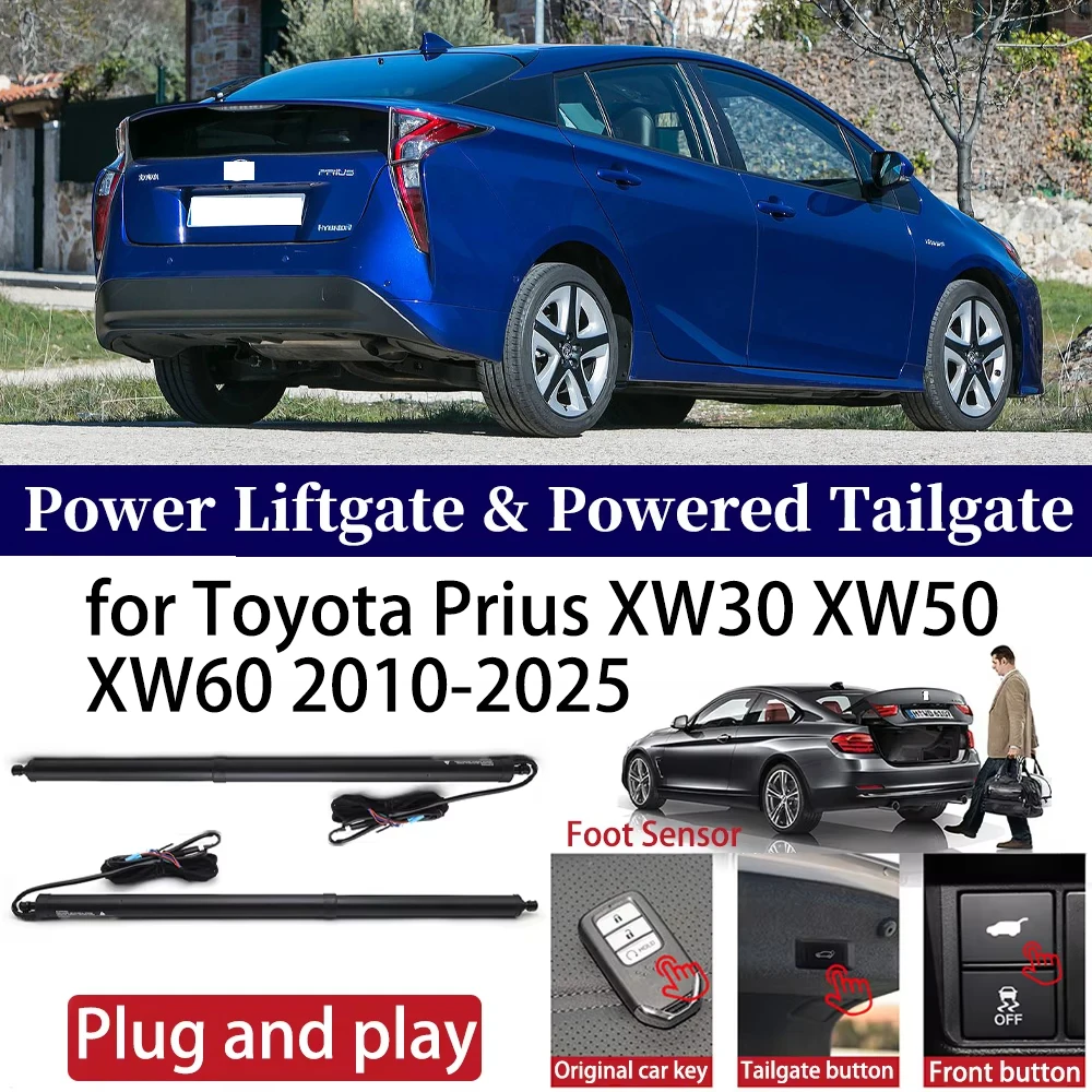 

ZhuCamX for Toyota Prius XW30 XW50 XW60 2010-2025 Car Power Liftgate Automatic One-Click Vehicle Powered Tailgate Strut
