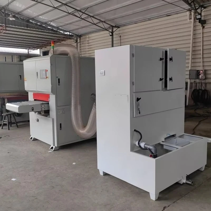 Multi Function Industry Automatic PLC Polishing Deburring Grinding Machine for Metal Sheet SS