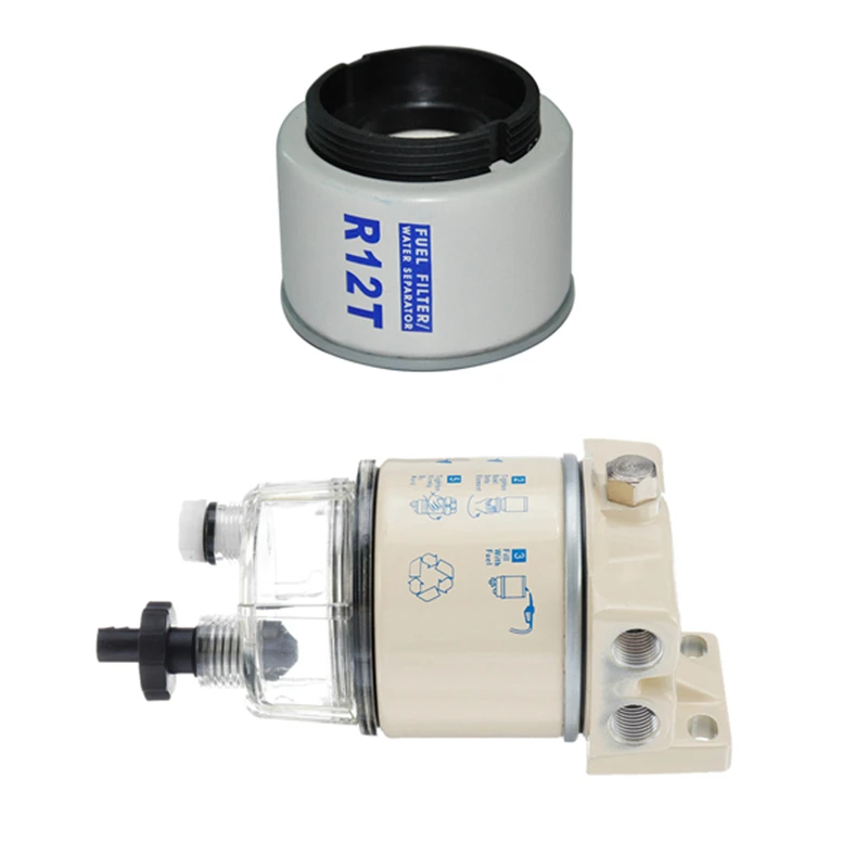 

R12T Fuel /Water Separator Filter Engine For 40R 120AT S3240 NPT & R12T Marine Fuel Filter Water Separator Diesel-Engine