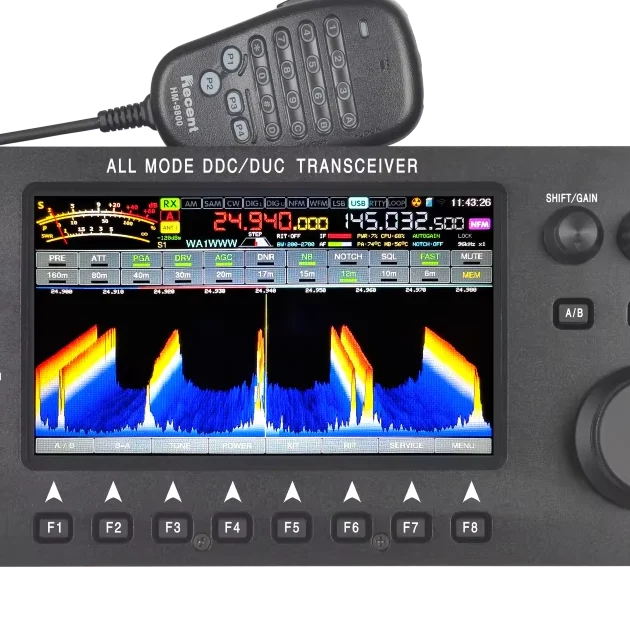 

RS-998 All Mode Full Band SDR Transceiver SSB USB LSB CW AM FM Mobile Cb Radio