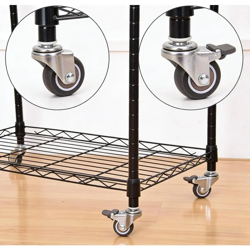 4Pcs/Lot 1.5/2 Inch Furniture Caster Silent Universal Wheel BB Bed Crib Insert Roller Load 90KG
