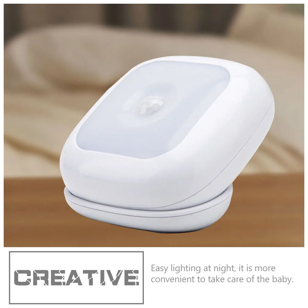 

Dual Installation Methods Led Sensor Night Light Magnetic Operated Bedside Home Night Lamp Auto Bedroom Closet Porch