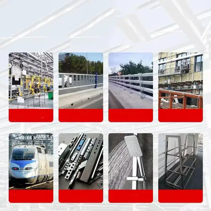 1 шт., высококачественная прямоугольная полая трубка из нержавеющей стали 304, 250 мм, для мебельной рамы, поручней, поделок из металла