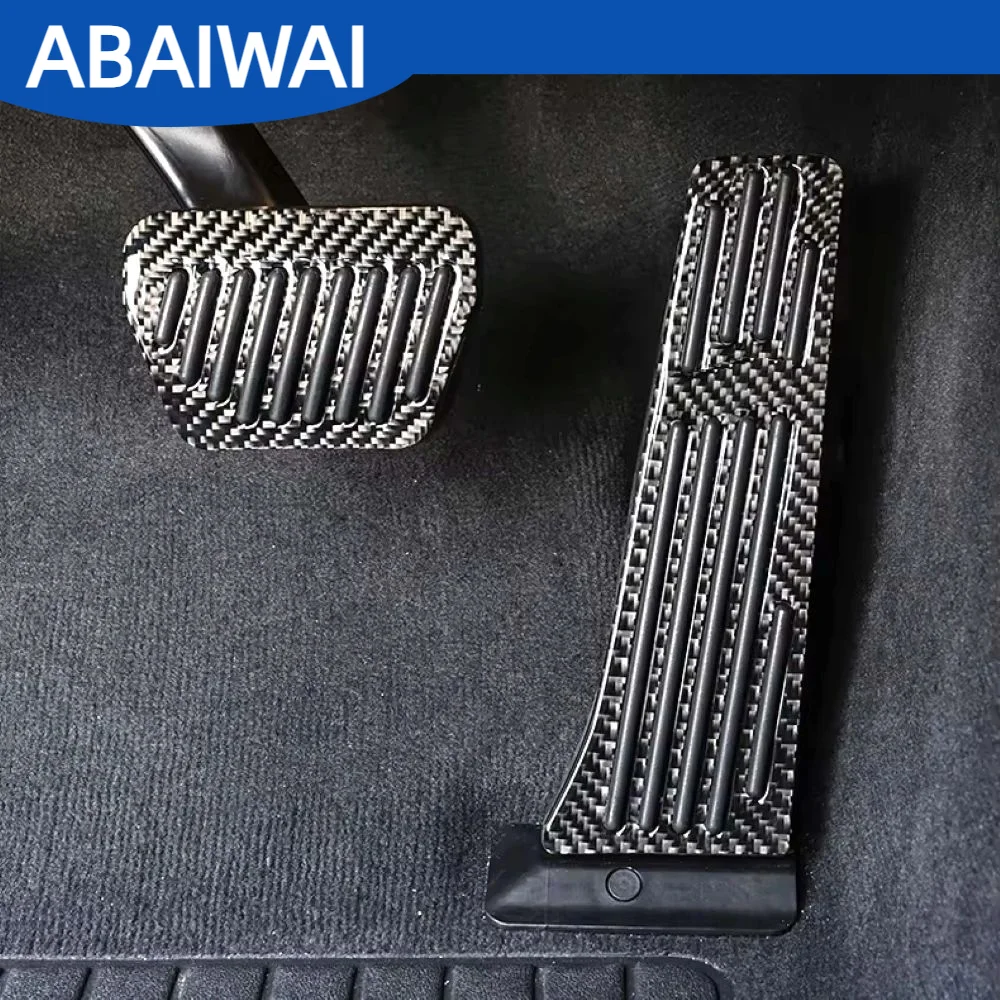 for Mazda 3 Mazda3 Axela BM 2014 2015 2016-2018 Interiors Molding Carbon Fiber 3D No-Drill Accelerator Brake Pedal Auto Pedals C