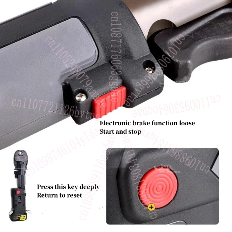 ES-300 充電式電動油圧プライヤー ES-400 ケーブル切断 銅アルミ端子圧着 ステンレス鋼管 ES-30C