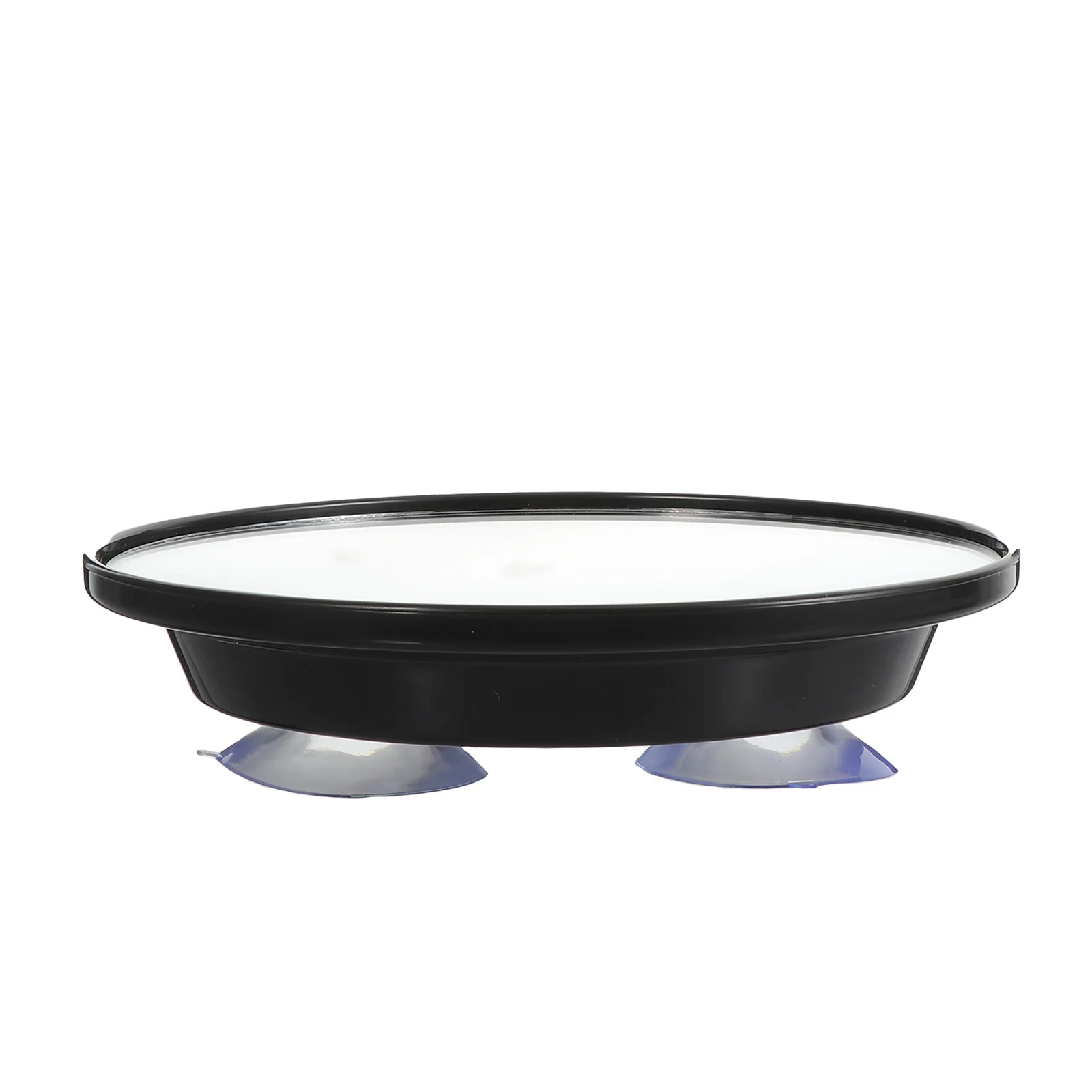 กระจกแต่งหน้าแบบดูดติด 1 ชิ้น ดีไซน์หรู ภาพคมชัด ขยายได้ พกพาสะดวก ป้องกันรอยขีดข่วน เหมาะสำหรับสาวๆ